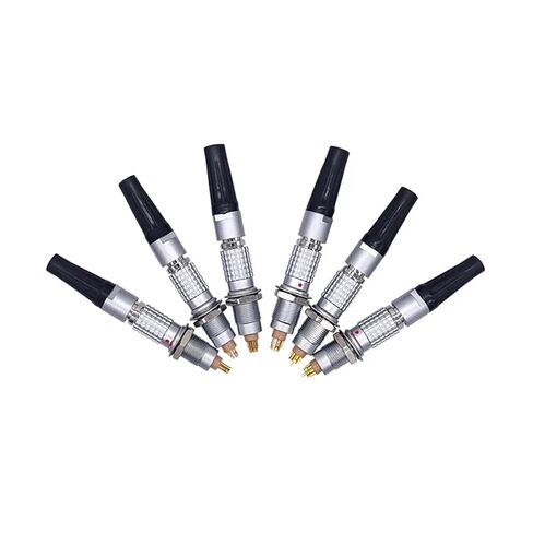 1 مجموعة 0B موصل 2 3 4 5 6 7 9 دبوس FGG المقابس لجهاز الصوت المعادن التعميم كابل البيض المقبس (9PIN التوصيل المقبس) in Saudi Arabia