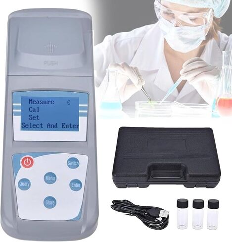مقياس التعكر الرقمي المحمول، 0-200NTU، مقياس التعكر المحمول، ضوء منثور 90 درجة، دقة 0.1، مع إضاءة خلفية، محلل الكشف عن تعكر جودة المياه، للمختبر، ومعالجة المياه، وصناعة النبيذ in Kuwait