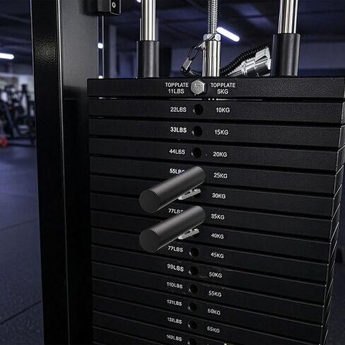 Upgraded Metal Drop Set Pins Gym - Quick Release Weight Stack Pins for Gym Strength Training Equipment Accessories, Easy Transition to Lower Weights for More Reps (5/16" & 3/8" Diameter) in Saudi Arabia