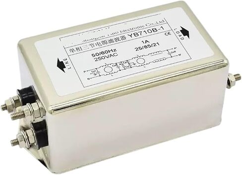 YB710B-1A-20A مرشح طاقة تيار متردد عالي الأداء ثلاثي الأقسام ثلاثي الطور 220 فولت مضاد للتداخل (YB710B-1A) in Saudi Arabia