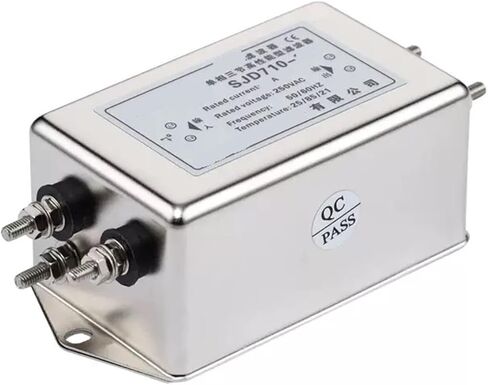 SJD710-3A 6A 10A 20A AC مرحلة واحدة 220 فولت مرشح الطاقة ثلاثة أقسام تحويل التردد المؤازر (SJD710-20A) in Saudi Arabia