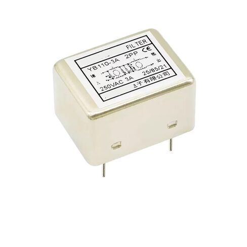 YB110-1A/3A/6A/10A Double Section PCB Circuit Board pin Type Power Filter 220V Anti-Interference(YB110-1A) in Saudi Arabia