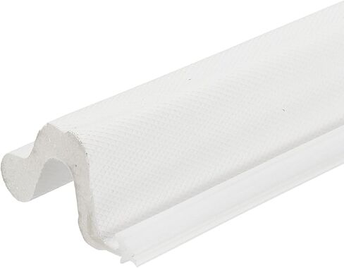 uxcell 26ft Kerf الطقس تجريد ختم الباب، على شكل حرف V شريط ختم الباب رغوة عازلة للصوت لعزل الفجوات الكبيرة، (غطاء أسود / رغوة بيضاء) in Kuwait