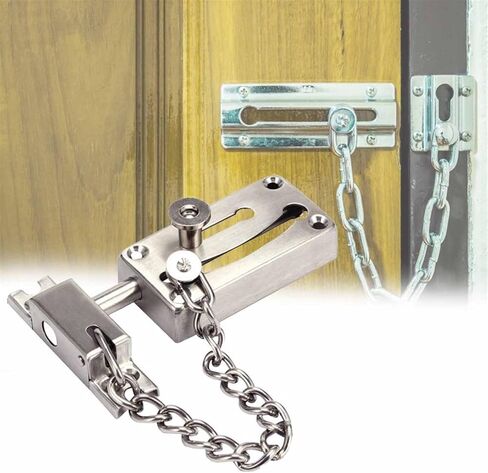 قفل سلسلة مضاد للسرقة قفل باب من الفولاذ المقاوم للصدأ قفل أمان سميك مضاد للصدأ in Kuwait