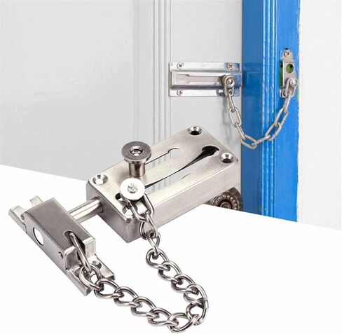قفل سلسلة مضاد للسرقة قفل باب من الفولاذ المقاوم للصدأ قفل أمان سميك مضاد للصدأ in Kuwait