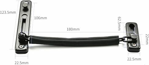 قفل سلسلة من الفولاذ المقاوم للصدأ لأبواب الأمان، والأقفال السميكة، والأقفال والسلاسل المضادة للسرقة in Kuwait