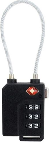 قفل رمز قفل السلسلة، قفل أمان أسلاك الفولاذ، قفل رمز الأمتعة، الخزانة، الخزانة in Kuwait