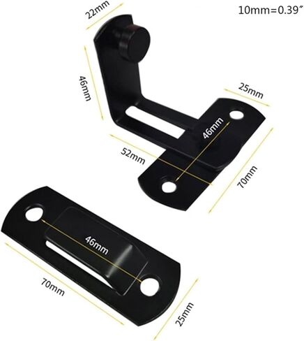 قفل سلسلة من الفولاذ المقاوم للصدأ، غلق بمشبك للباب، مضاد للصدأ، قفل باب أمان، مشبك أمان، قفل سلسلة للباب المنزلق in Kuwait