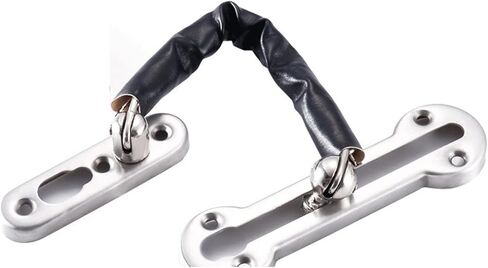 قفل سلسلة مضاد للسرقة من الفولاذ المقاوم للصدأ قفل سلسلة الباب حارس السلامة قفل الأمان محدد الأمان in Kuwait