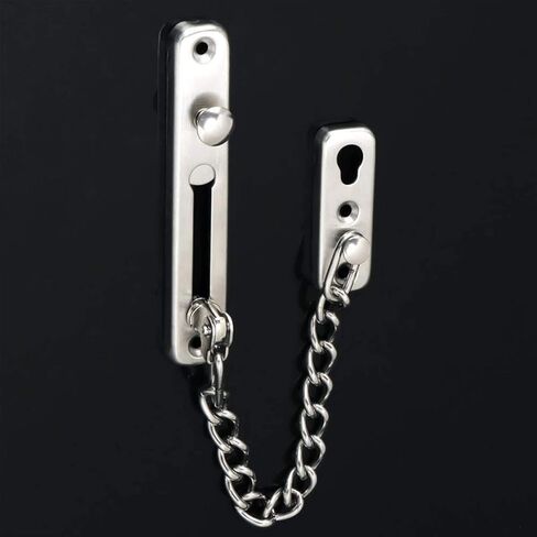 قفل سلسلة من الباب إلى الباب مضاد للسرقة من الفولاذ المقاوم للصدأ، قفل أمان، محدد الأمان، أدوات، أجهزة من الباب إلى الباب in Kuwait