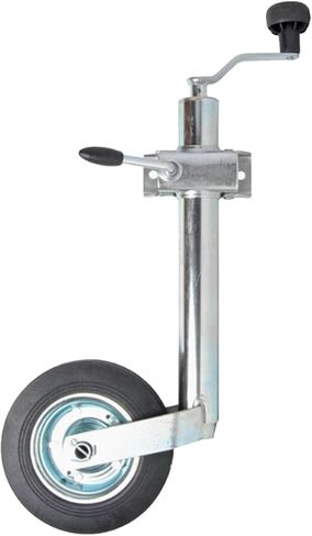 Boat Trailer Jack with Wheel - Lift Bolt-On Swivel Tang Jack, Heavy-Duty Bolt-On Swivel Jack, 150Kg Automatic Support Wheel, with 20Cm Wheel, for Yachts, Boats,6in wheel/1200lbs in Saudi Arabia