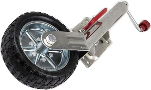 Load Capacity 540Kg Heavy Duty Marine Swivel Trailer Jack - Lift Swivel Trailer Jack, Heavy-Duty Trailer Jockey Wheel Bracket, Bolt-On Swivel Tongue Jack, 20Cm,1000lbs in Saudi Arabia
