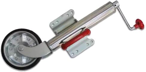 Trailer Jack Wheel - Heavy Duty Marine Swivel Trailer Jack, Support Folding Jockey Wheel, Bolt-On Swivel Tongue Jack, 900Kg Load Capacity, 25Cm Stroke, for Boat,8in Wheel(1500lbs/680kg) in Saudi Arabia