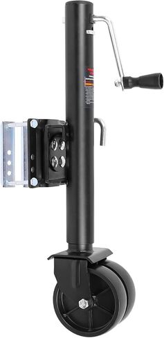 Swivel Boat Trailer Jack, Trailer Jack Wheel 2000Lbs with 6-Inch Double Wheels 12" Vertical Travel with Bolt-On Mounting Hardware in Saudi Arabia