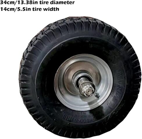 Heavy-Duty Bolt-On Swivel Jack - Beach Wheel Trailer Jack, Beach Trailer Wheels, 34 Cm Trailer Support Wheel, Lift Swivel Trailer Jack, 900Kg, 29Cm Vertical Lo in Saudi Arabia
