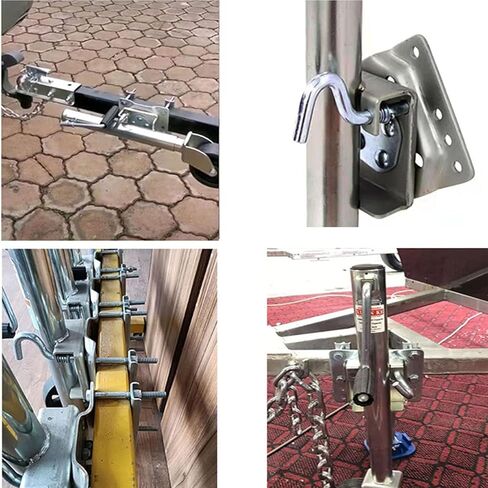 Lift Swivel Trailer Jack - Trailer Wheel Jockey Wheel, Boat Trailer Jack with Wheel, 1200 Lb Steel Jockey Wheel, Heavy Duty Automatic Support Leg Support, for in Saudi Arabia