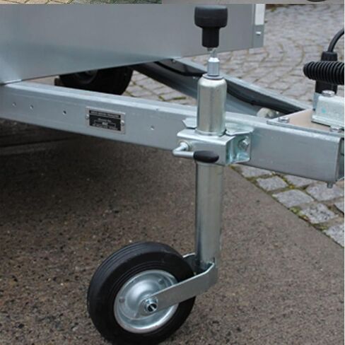 Swivel Trailer Jack - Beach Boat Trailer Jack, Trailer Jack Wheel, Lift Bolt-On Swivel Tang Jack, 150Kg Heavy Duty Jockey Wheel, with 20Cm Wheel, for Yachts, B,6in wheel/1000lb in Saudi Arabia