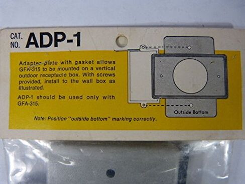 Hubbell ADP-1 Adapter Plate with Gasket in Saudi Arabia