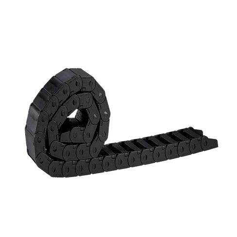 1M Cable Drag Chain 15x15 15x20 15x30 15x40 R28 R38 Semi-Enclosed Cable Chain Wire Carrier for Printer Cutting Machine(R28,15x30mm) in Saudi Arabia