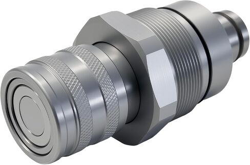 Replacement for Kubota V1311-77150 Hydraulic Quick Coupler Cartridge,Female Flat Face 1/2" Body ISO 16028, 5076 PSI,Fit for Skid Steer Cartridge Manifold in Saudi Arabia