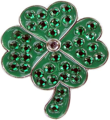 Navika Four Leaf Clover Swarovski Crystal Ball Marker with Hat Clip in Saudi Arabia