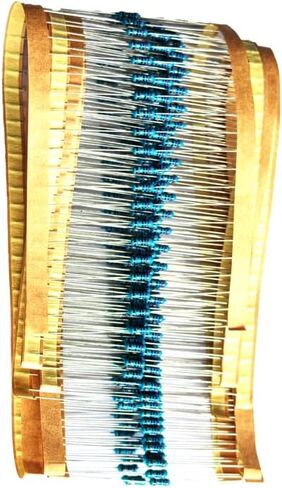 33 1/4W, 33R1/4W, 33 ohm, 33 R 1/4W, 33Ωresistor, 33 ohm resistor, 33 ohm Metal resistor, 33 R Metal Film resistors 1/4w(0.25w) 1% tolerance 0.01 MF Metal Film Fixed Resistor 300 pcs in Saudi Arabia