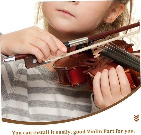 Ergonomic Design Violin Bow Frog Screw Easy Install for Violin Bow Maintenance in Saudi Arabia
