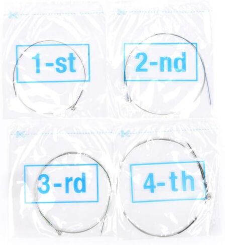 10 مجموعات كاملة من كرات النيكل المصنوعة من الفولاذ المقاوم للصدأ مقاس 3/4 4/4 أوتار كمان in Kuwait