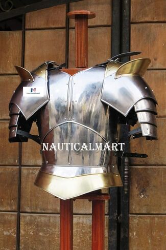 NauticalMart LARP Armour Knight Suit of Armor Medieval Metal Costume Handmade outfit in Saudi Arabia
