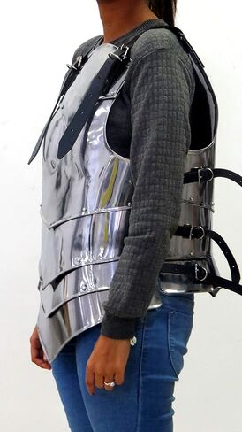 زي بحري مارت لفارس العصور الوسطى للسيدات درع معدني لصدرية LARP-أنيقة للنساء in Kuwait