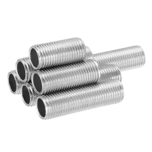 MECCANIXITY Lamp Pipe Kit with Lock Nuts Teeth Washers M10 Thread Fasteners Assortment for Chandelier Ceiling Light Repair Assembly DIY Hardware, Pack of 84 in Saudi Arabia