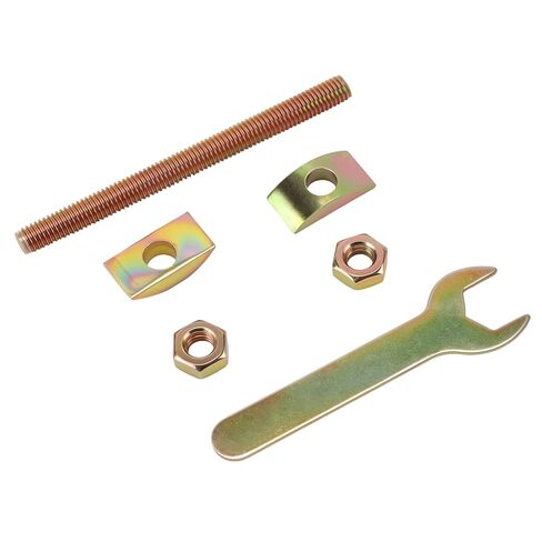 SINJEUN 30 PCS Countertop Connector Bolts, M8 x 100mm Furniture Fastening Connectors with Wrench, Miter Draw Bolt Countertop Flip Joint Connector for Bed Frame, Furniture, Tabl in Saudi Arabia
