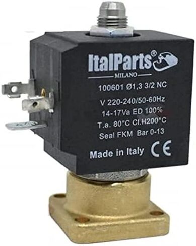 ITALPARTS Silvia Rancilio Solenoid Valve 3-Way 230 V 50/60 Hz in Saudi Arabia