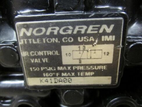 NORGREN K41DA00 3, NUGGET 200 VALVES, THREE 1/4" PORTS & 2 POSITIONS, VALVE ASSY, WAY in Kuwait