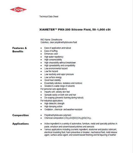 Xiameter PMX200-1000 CST Silicone Fluid in Saudi Arabia