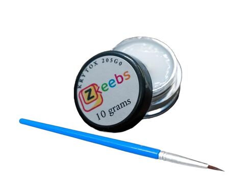 شحم تشحيم Krytox GPL 205 G0 مع فرشاة لمفاتيح اللمس الخطية والمثبتات ولوحات المفاتيح الميكانيكية المخصصة للألعاب (10 جرام) in Kuwait