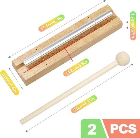 ZukoCert 7-Inch Meditation Bell – Single-Tone Resonance for Classroom Management, Sound Healing, Yoga & Prayer in Kuwait