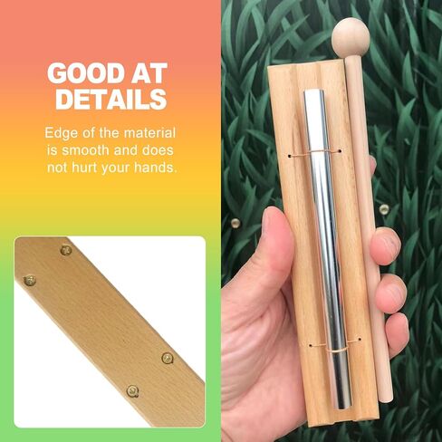 ZukoCert 7-Inch Meditation Bell – Single-Tone Resonance for Classroom Management, Sound Healing, Yoga & Prayer in Kuwait