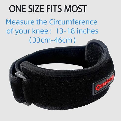 PRO Patella Tendon Knee Strap 2 Pack [3s Quick-Buckle], Knee Pain Relief Support Brace Running, Basketball, Jumpers Knee, Volleyball, Soccer, Tennis, Hiking, Tendonitis & Squats in Saudi Arabia