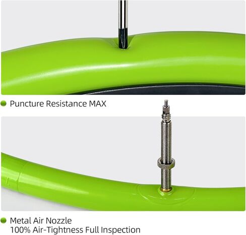 1/4-Pack TPU Inner Tubes 700x18-32c 700c Inner Tubes with Removable Core Ultralight 38g 45/60/80mm Metal Presta Valve in Saudi Arabia
