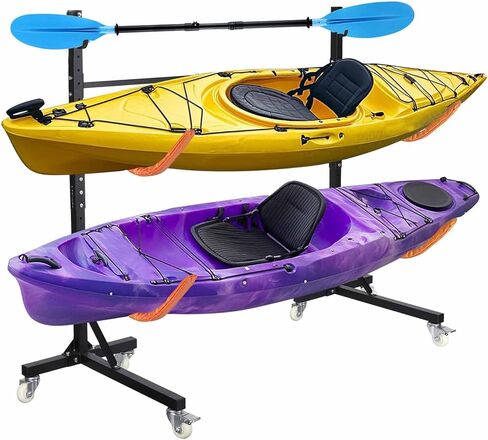 Quynhni- Standard Kayak Paddle,70-96inch Adjustable Kayak Paddle Sturdy Iron Shaft and Durable Polypropylene Blade 0/65° Blade Angle with Drip Loop. in Saudi Arabia