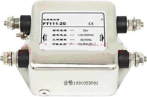 مرشح طاقة AC أحادي الطور 220 فولت لتنقية الطاقة FT111-20A (مثبت بمسمار) in Saudi Arabia