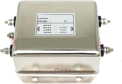 AC Single-Phase Three-Section Power Filter 220V servo Frequency Conversion Three-Stage Filter FT130-20A in Saudi Arabia