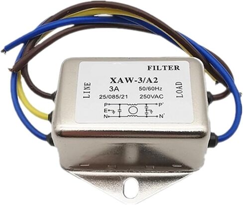 Anti-Interference Single-Phase Lead Power Filter HT121-6-W5-D3 6A 3A XAW-6A(XAW-6/A2 6A) in Saudi Arabia