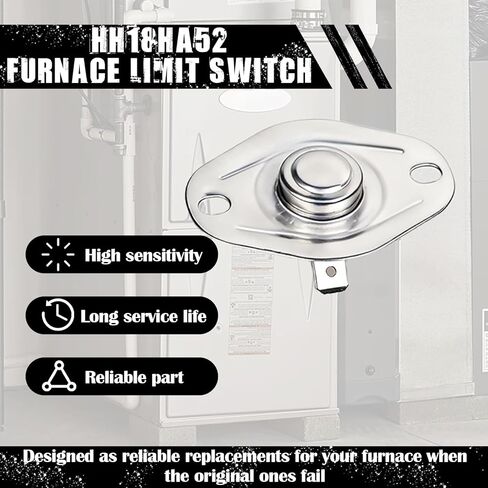 (عبوتان) مفتاح حد بدء تشغيل لهب الفرن، متوافق مع أفران كاريير براينت باين HH18HA452 L250، أجزاء مفاتيح حد استبدال الفرن in Kuwait