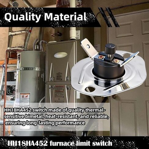 (عبوتان) مفتاح حد بدء تشغيل لهب الفرن، متوافق مع أفران كاريير براينت باين HH18HA452 L250، أجزاء مفاتيح حد استبدال الفرن in Kuwait