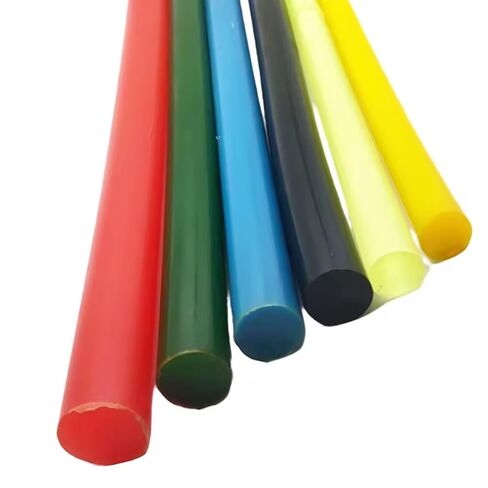 Polyurethane Rod, 1pcs Color Solid Polyurethane Round Bar, 50cm Length Diameter 20-100mm, PU Round Bar, Rubber Spring Bar, Hardness 75A Polyurethane Elastic Rubber Bar(Red,30x500mm) in Saudi Arabia