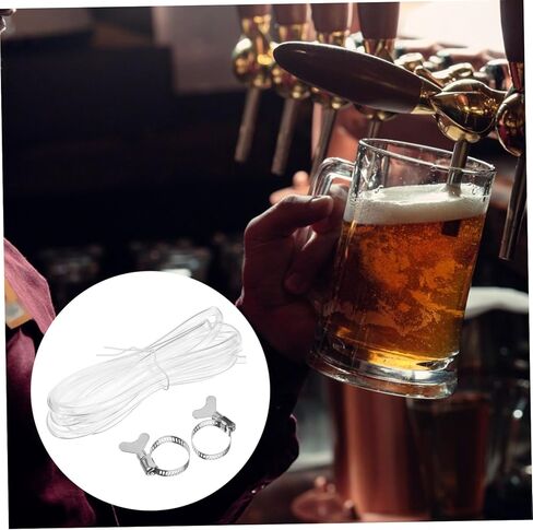 أنابيب البيرة عالية القوة مع خرطوم المشابك خرطوم التخمير للاستخدام المنزلي والتجاري، سهلة التركيب والاتصال الآمن لصنع البيرة in Kuwait