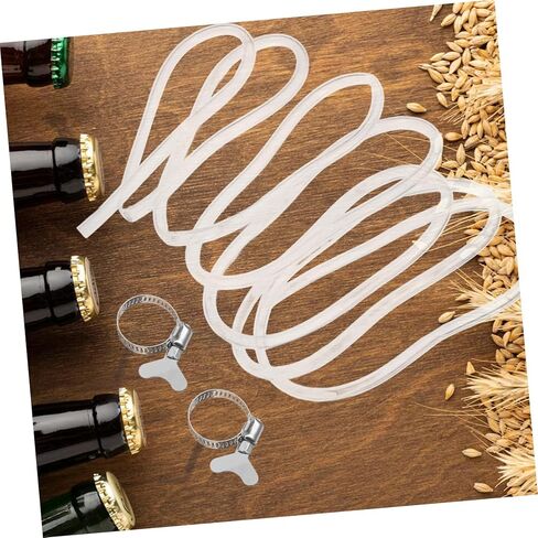 MAGICLULU High Strength Beer Kit Flexible Hose Draft Beer Hose Clamps Brewing Gas Tubing for Home Commercial Use in Saudi Arabia