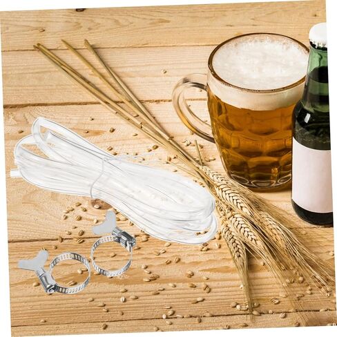 MAGICLULU High Strength Beer Kit Flexible Hose Draft Beer Hose Clamps Brewing Gas Tubing for Home Commercial Use in Saudi Arabia
